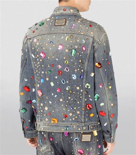 dolce gabbana jean jacket|dolce and gabbana expensive jacket.